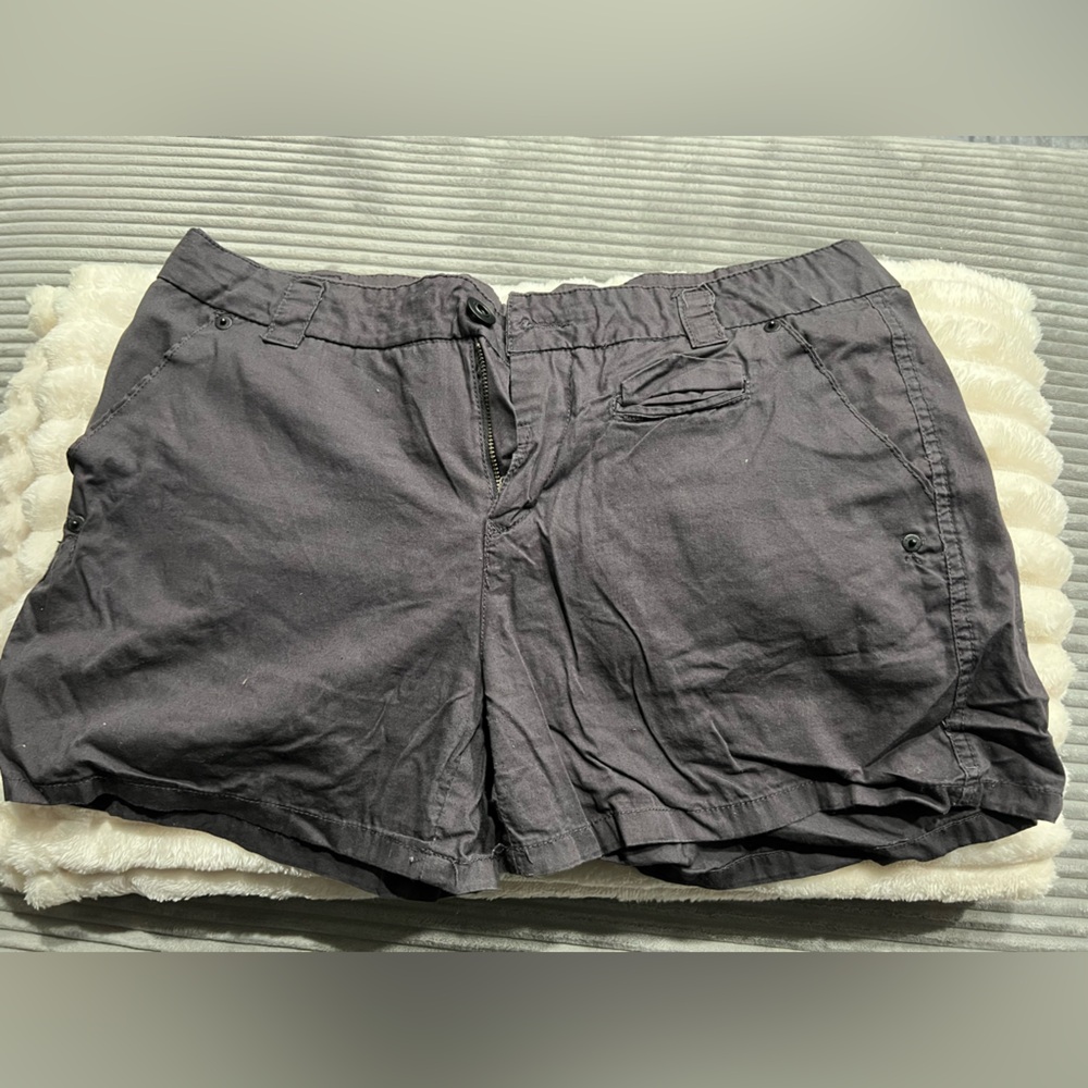 Gray Casual Shorts